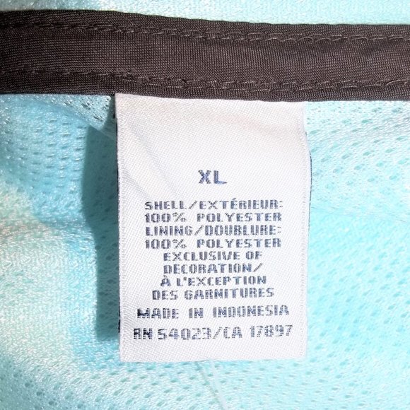 Old Navy Mens Swim Trunks Shorts Size XL Ties Pocket Swimwear Blue Brown NWT - Picture 4 of 6